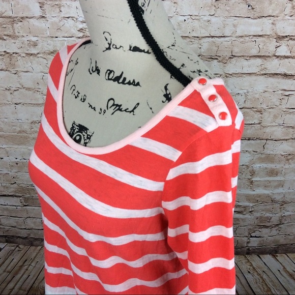 Pilcro and The Letterpress Striped Tee Shirt XS - Picture 2 of 5